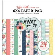   Papírkészlet 6" (15 cm), Away We Go / Echo Park Paper Pack (24 lap)