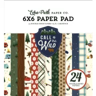   Papírkészlet 6" (15 cm), Call of the Wild / Echo Park Paper Pack (24 lap)