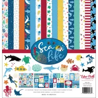   Scrapbook Papírkészlet 12" (30 cm) Sea Life Collection Kit (1 csomag)