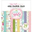 Papírkészlet 6" (15 cm), All About A Girl / Echo Park Paper Pack (24 lap)