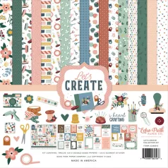   Scrapbook Papírkészlet 12" (30 cm) Let's Create Collection Kit (1 csomag)