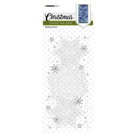 Szilikonbélyegző , Christmas Background snow Essentials nr.239 / SL Clear Stamp (1 csomag)