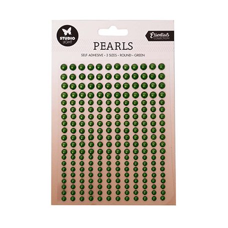 Öntapadós díszítőelem , SL-ES-PEARL18 / Studio Light Adhesive Pearls (1 csomag)