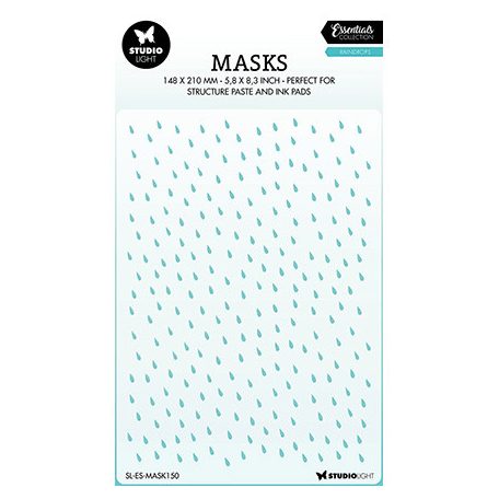 Stencil , Raindrops Essentials nr.150 / SL Mask stencils (1 db)