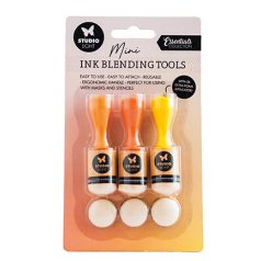   Blender , 3 Ink Blending Tools + 3 replacement foam pads nr.03 / SL Mixed Media brush (1 csomag)