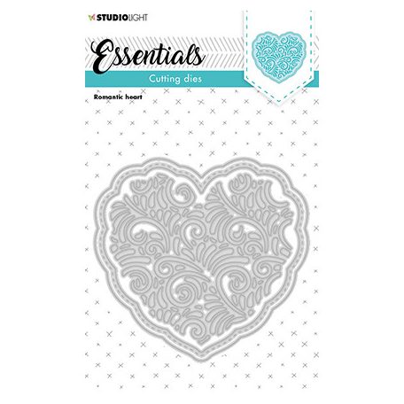 Vágósablon , Romantic heart Essentials nr.220 / SL Cutting Die (1 csomag)