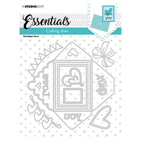Vágósablon , Envelope Love Essentials nr.239 / SL Cutting Die (1 csomag)