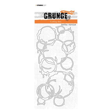 Vágósablon , Coffee circles Grunge Collection nr.236 / SL Cutting Die (1 csomag)