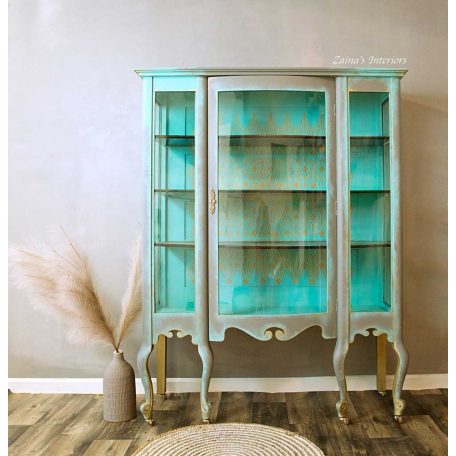 Dekor Stencil 17"x22.8", Kacha Sun Lit Diamonds / Re-Design with Prima Decor Stencils (1 db)