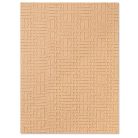 Domborító mappa , Woven Leather / Sizzix 3-D Textured Impressions Embossing Folder (1 csomag)
