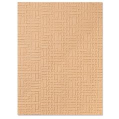   Domborító mappa , Woven Leather / Sizzix 3-D Textured Impressions Embossing Folder (1 csomag)