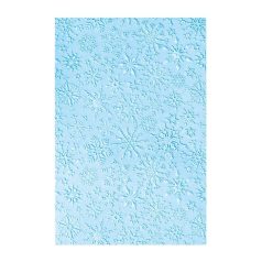   SIZZIX domborító mappa, Snowflakes / Sizzix 3-D Textured Impressions Embossing Folder (1 csomag)