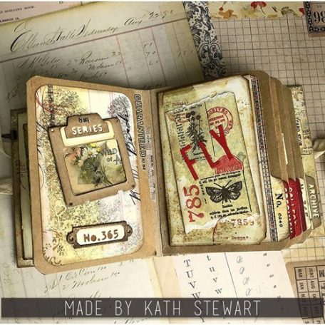 SIZZIX vágósablon, Specimen Tim Holtz/ Sizzix Thinlits Die Set (1 csomag)