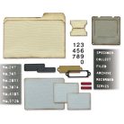 SIZZIX vágósablon, Specimen Tim Holtz/ Sizzix Thinlits Die Set (1 csomag)
