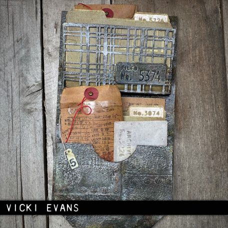 SIZZIX vágósablon, Collector Tim Holtz/ Sizzix Thinlits Die Set (1 csomag)