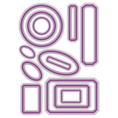   SIZZIX vágósablon, Vintage Labels Tim Holtz/ Sizzix Thinlits Die Set (1 csomag)