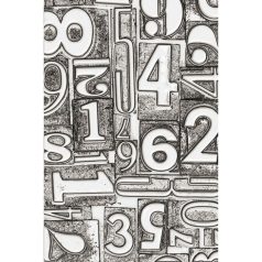   Domborító mappa , Numbered Tim Holtz/ Sizzix 3-D Textured Impressions Embossing Folder (1 csomag)
