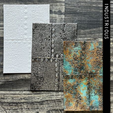 Domborító mappa , Industrious Tim Holtz/ Sizzix 3-D Textured Impressions Embossing Folder (1 csomag)
