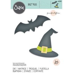   SIZZIX Vágósablon A4! - Hat Bat & Buckle - Sizzix Bigz Plus Die (1 db)