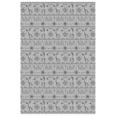   SIZZIX domborító mappa, Winter Sweater / Sizzix 3-D Textured Impressions Embossing Folder (1 csomag)