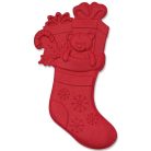 SIZZIX domborító mappa, Christmas Stockings / Sizzix 3-D Impresslits Embossing Folder Christmas Stockings (1 csomag)