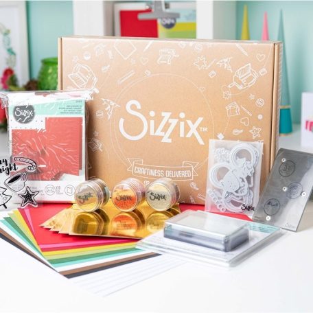 SIZZIX alkotócsomag, Merry & Bright / Sizzix Product Box (1 csomag)