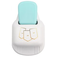   Banner mintalyukasztó , Bunting / WRMK 3-In-1 Punch  (1 csomag)