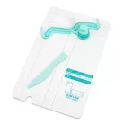 Boríték és kártya készítő eszköz , Slimline Card / WRMK Punch Board (1 csomag)