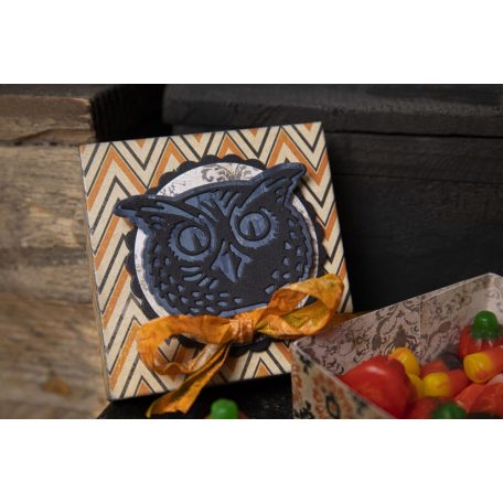 SIZZIX vágósablon, Retro Halloween Tim Holtz/ Sizzix Thinlits Die Set (1 csomag)