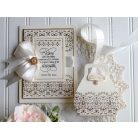 Klisé , Lace Frippery / Spellbinders Hot Foil Plate (1 db)