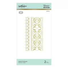   Klisé , Gilded Trimmings / Spellbinders Hot Foil Plate (1 db)