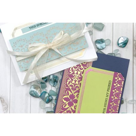 Klisé , Gilded Trimmings / Spellbinders Hot Foil Plate (1 db)