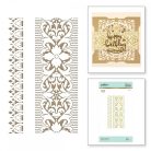 Klisé , Gilded Trimmings / Spellbinders Hot Foil Plate (1 db)