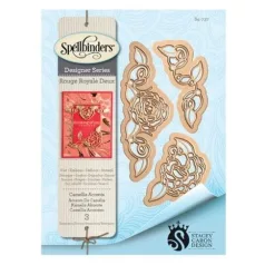   Vágósablon , Camellia Accents / Spellbinders Dies (1 csomag)