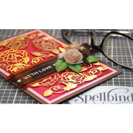 Vágósablon , Camellia Accents / Spellbinders Dies (1 csomag)
