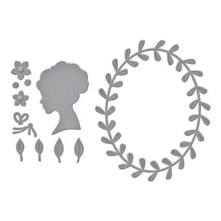 Vágósablon , Cameo / Spellbinders Etched Dies (1 csomag)