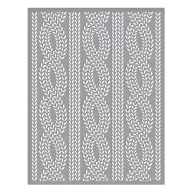 Spellbinders Stencil A4 Cable Knit (1 db)