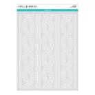 Spellbinders Stencil A4 Cable Knit (1 db)