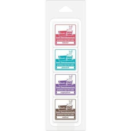 Tintapárna készlet , Candy Store / Lawn Fawn Dye Ink Cube Pack (4 db)