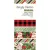 Dekorációs ragasztószalag , Washi Tape / Simple Stories Simple Vintage Christmas Lodge (5 db)