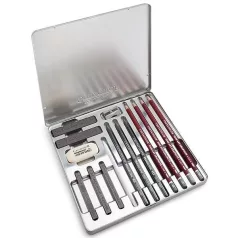   CretacoloR Silver Box grafit rajzkészlet készlet / Graphite Drawing Set (15 db)