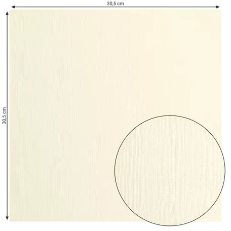 Scrapbook alapkarton 10 ív Texturált felületű - 12" (30 cm) - raffia - rafia - Cardstock texture