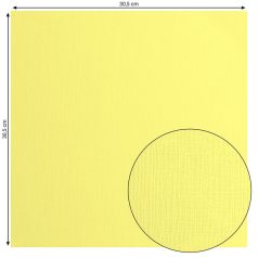   Scrapbook alapkarton 10 ív Texturált felületű - 12" (30 cm) - Crocus - Sáfrány - Cardstock texture