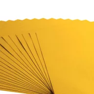   Scrapbook alapkarton 10 ív Texturált felületű - 12" (30 cm) - honey - méz - Cardstock texture