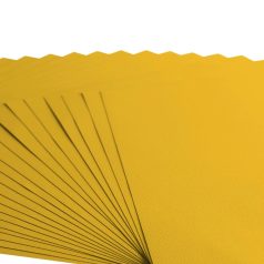   Scrapbook alapkarton 10 ív Texturált felületű - 12" (30 cm) - Bee - Mézsárga - Cardstock texture