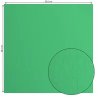   Scrapbook alapkarton 10 ív Texturált felületű - 12" (30 cm) - Emerald - Smaragd - Cardstock texture