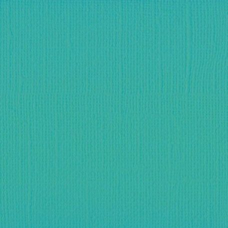 Scrapbook alapkarton 10 ív Texturált felületű - 12" (30 cm) - spa - türkiz - Cardstock texture
