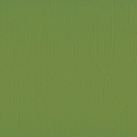 Scrapbook alapkarton 10 ív Texturált felületű - 12" (30 cm) - olive - olajbogyó - Cardstock texture