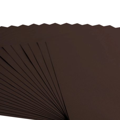 Scrapbook alapkarton 10 ív Texturált felületű - 12" (30 cm) - Bear - Medve barna - Cardstock texture