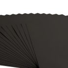 Scrapbook alapkarton 10 ív Texturált felületű - 12" (30 cm) - Black - Fekete - Cardstock texture